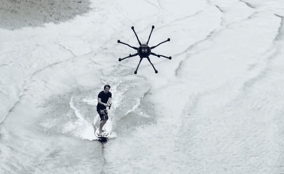 Dronesurfing