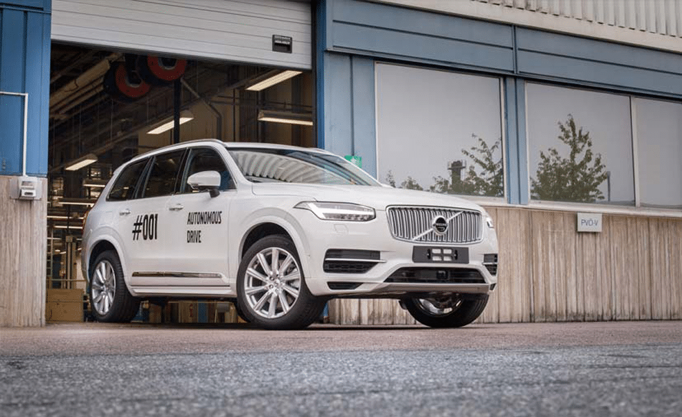 Volvo XC90 autonome