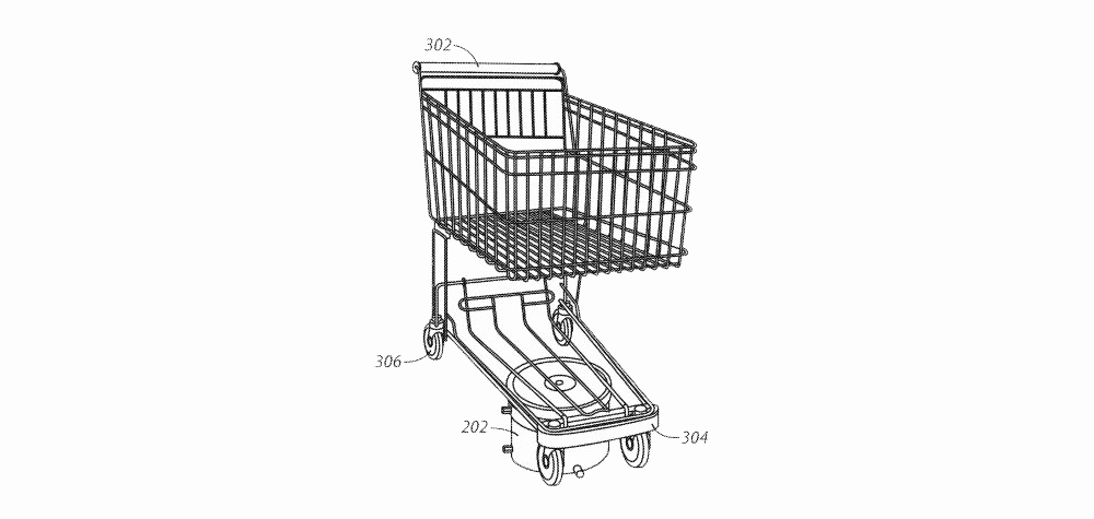 Walmart caddie autonome