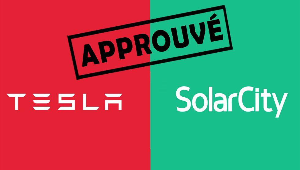 Fusion entre Tesla et SolarCity