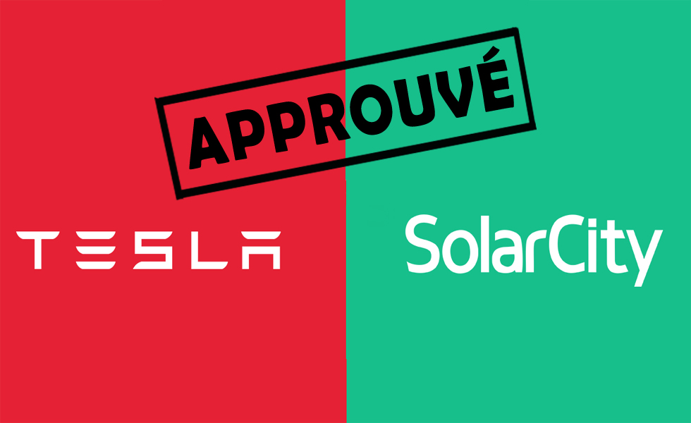 Fusion entre Tesla et SolarCity