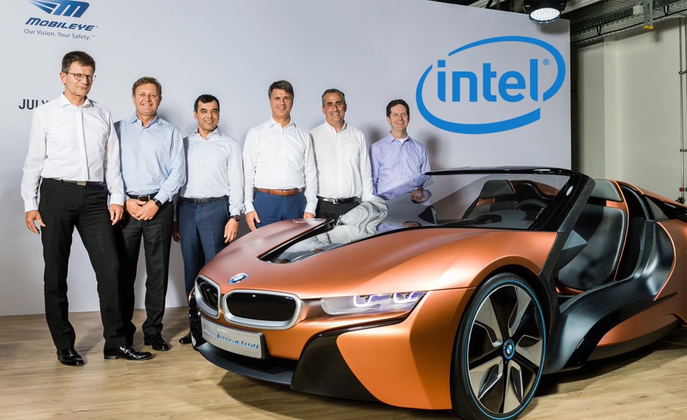 Alliance entre Intel Mobileye et BMW