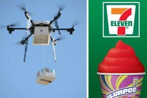 7-Eleven livre par drone