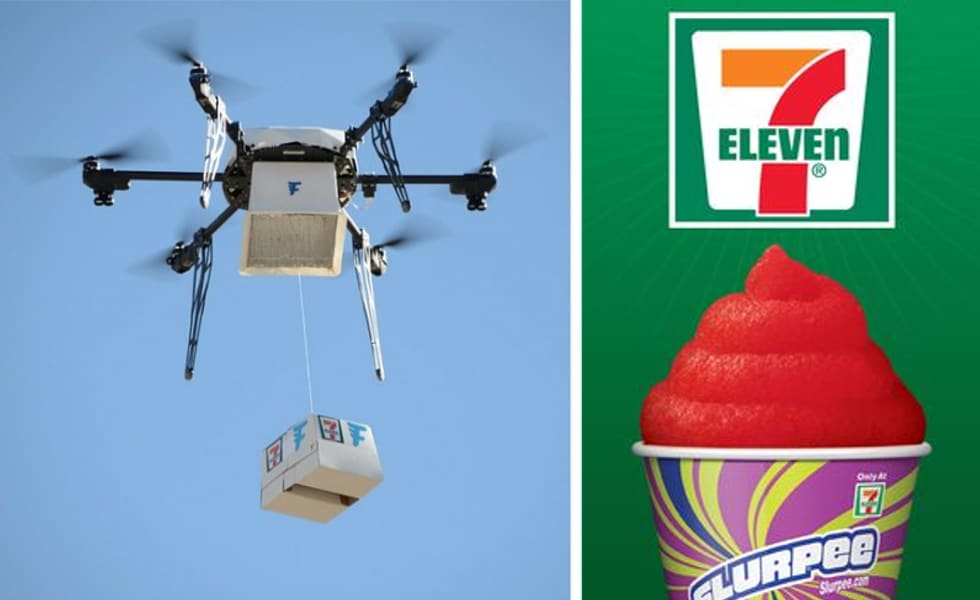 7-Eleven livre par drone