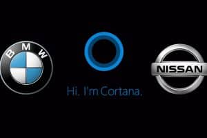 Cortana chez Nissan et BMW