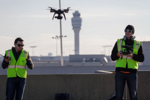 Les drones 3DR à l'aéroport d'Atlanta