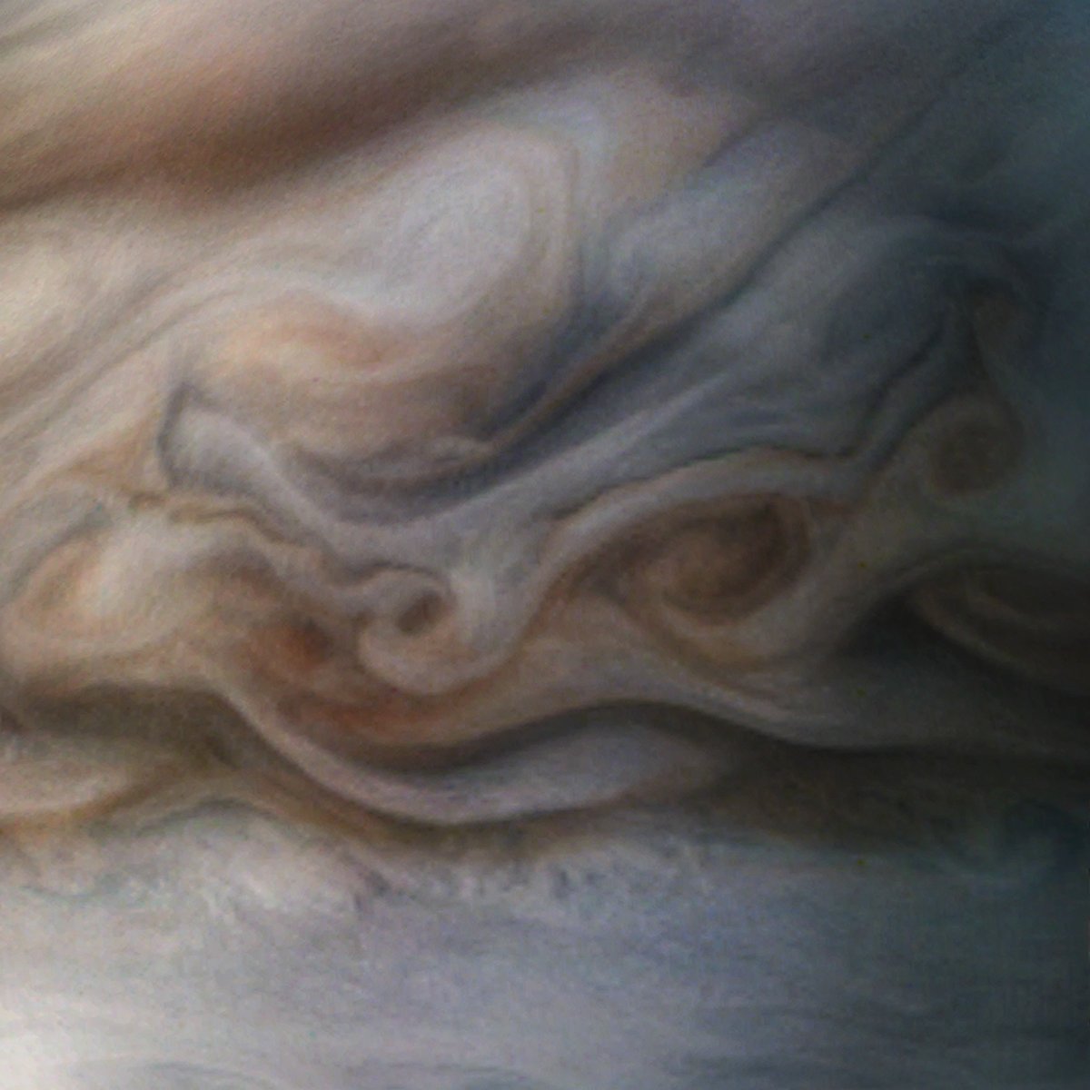 Les nuages de Jupiter