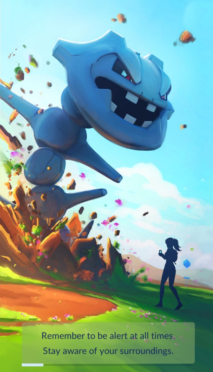 Nouvel écran de chargement Pokémon GO