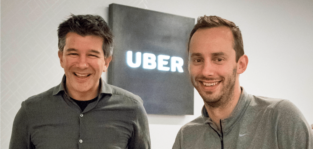 Anthony Levandowski et Travis Kalanick