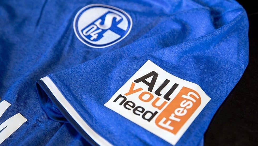 maillot connecte schalke 04