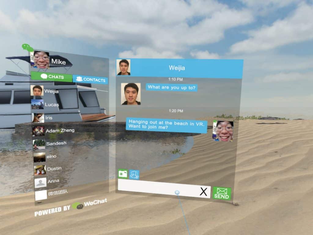 wechat vr