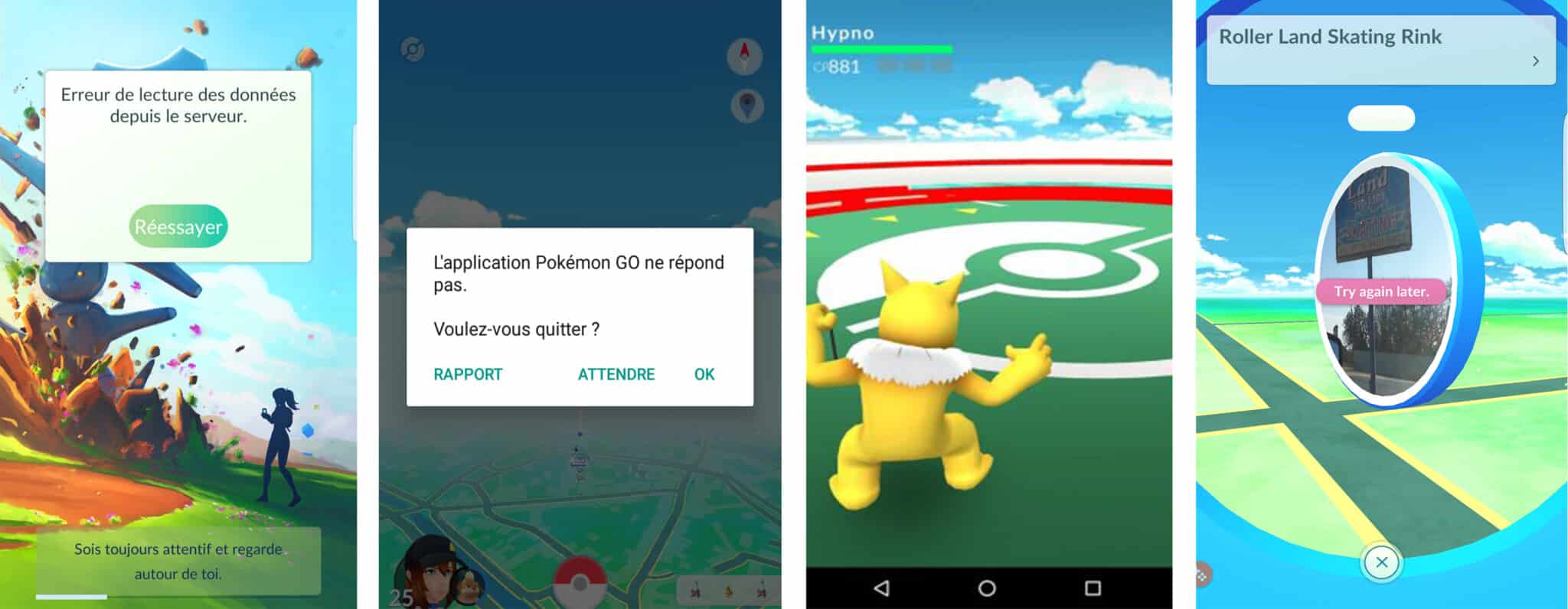 Pokémon GO Bugs