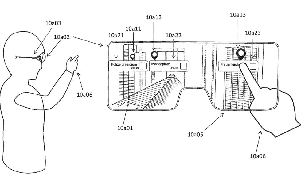 Brevet Lunettes Connectées Apple