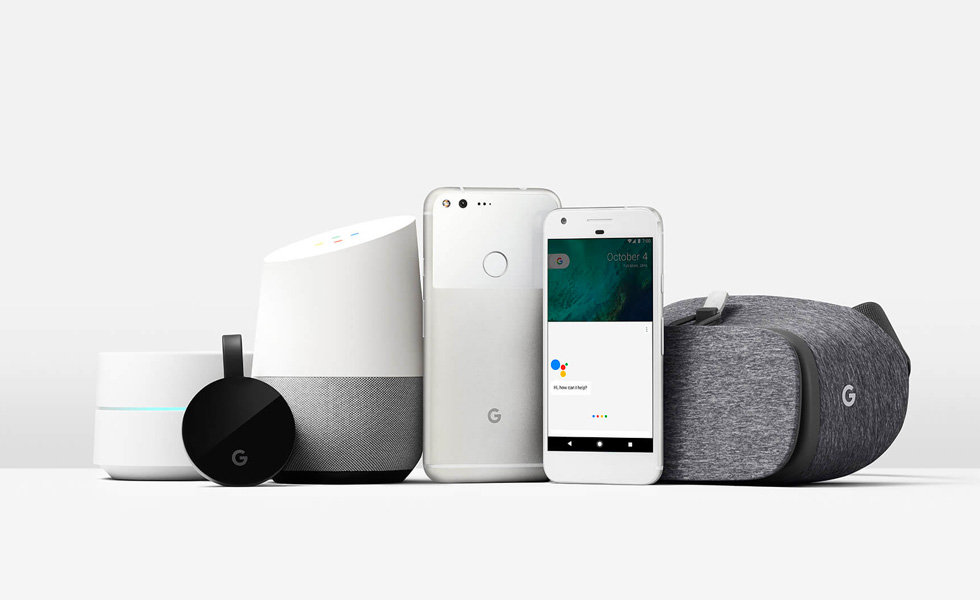 Google Home Pixel Daydream Chromecast Wifi