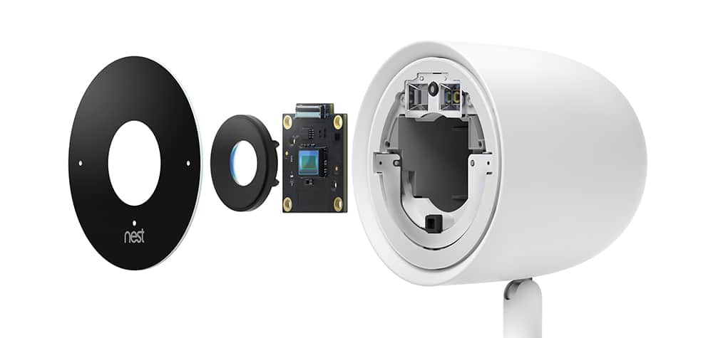 Nest Cam IQ Composants