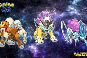 Raikou-Entei-Suicune