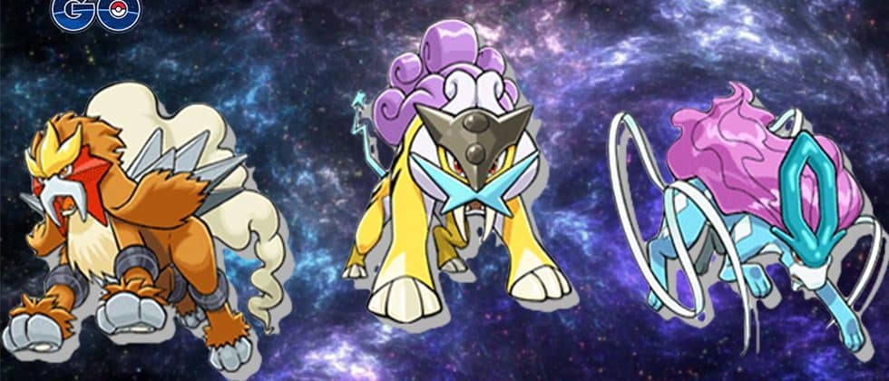 Raikou-Entei-Suicune