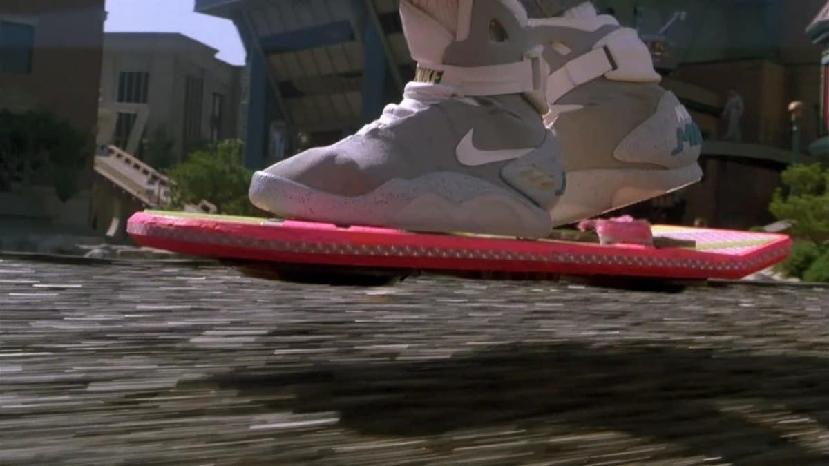 film Retour vers le futur transport hoverboard