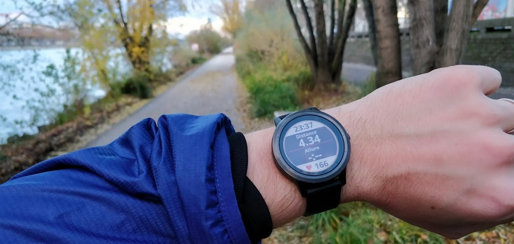 Garmin Vivoactive 3 Ecran Course