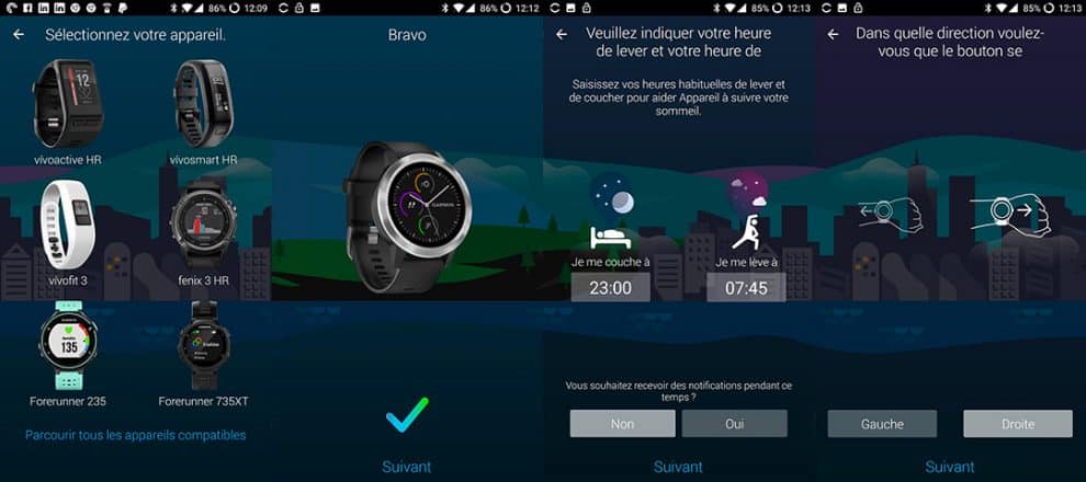 vivoactive 3 navigation maps