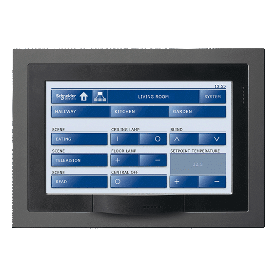 application de gestion de l’énergie KNX de Schneider Electric