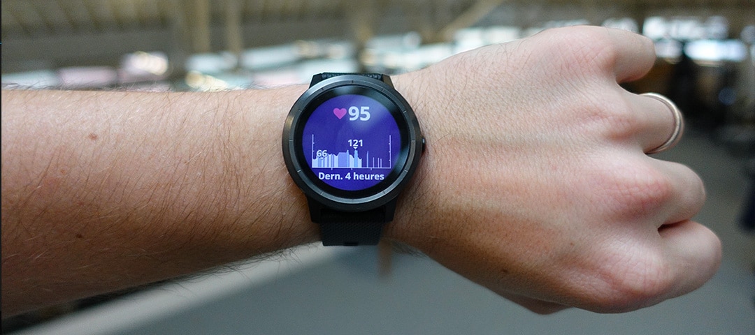 Rythme Cardiaque Garmin Vivoactive 3