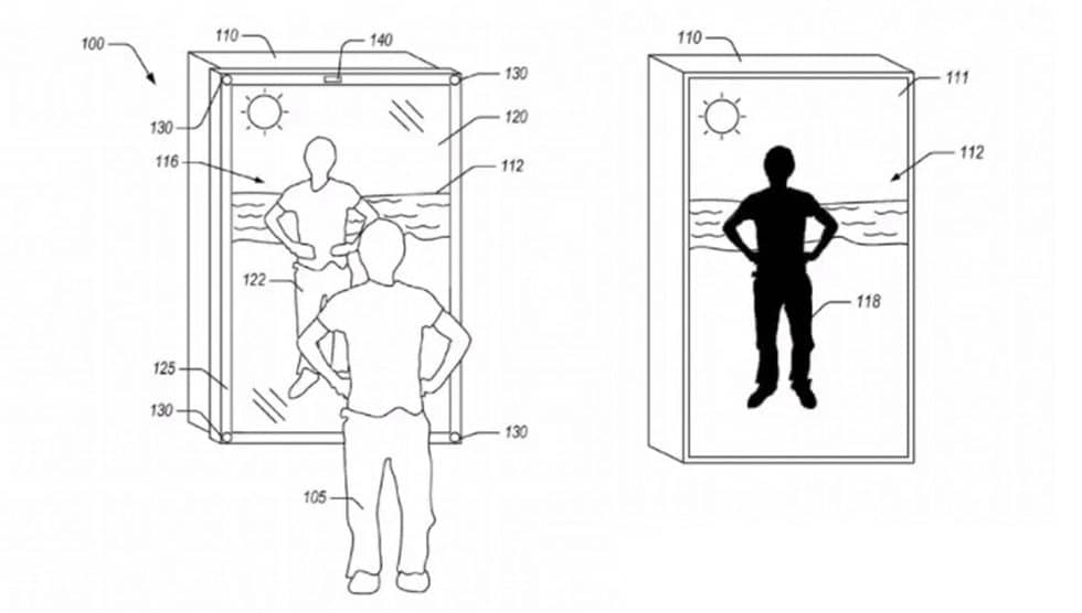 Amazon brevet miroir