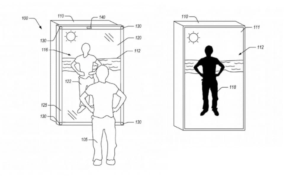 Amazon brevet miroir