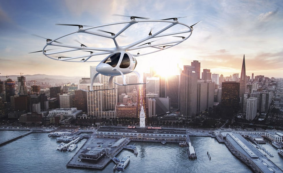 Volocopter taxi volant