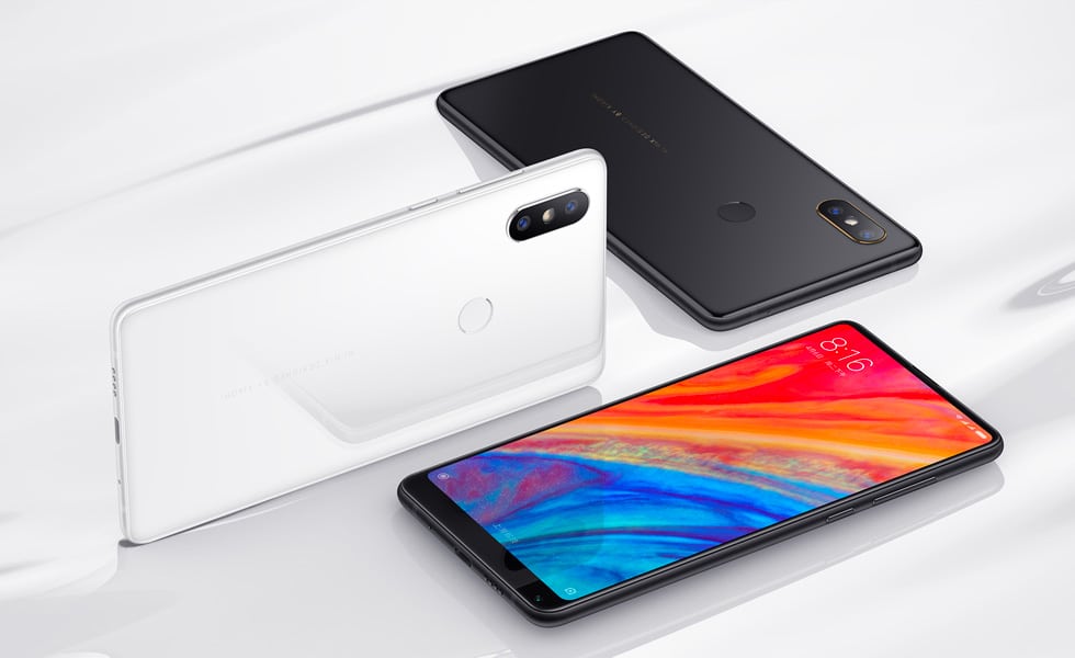 Couleurs du Xiaomi Mi Mix 2S