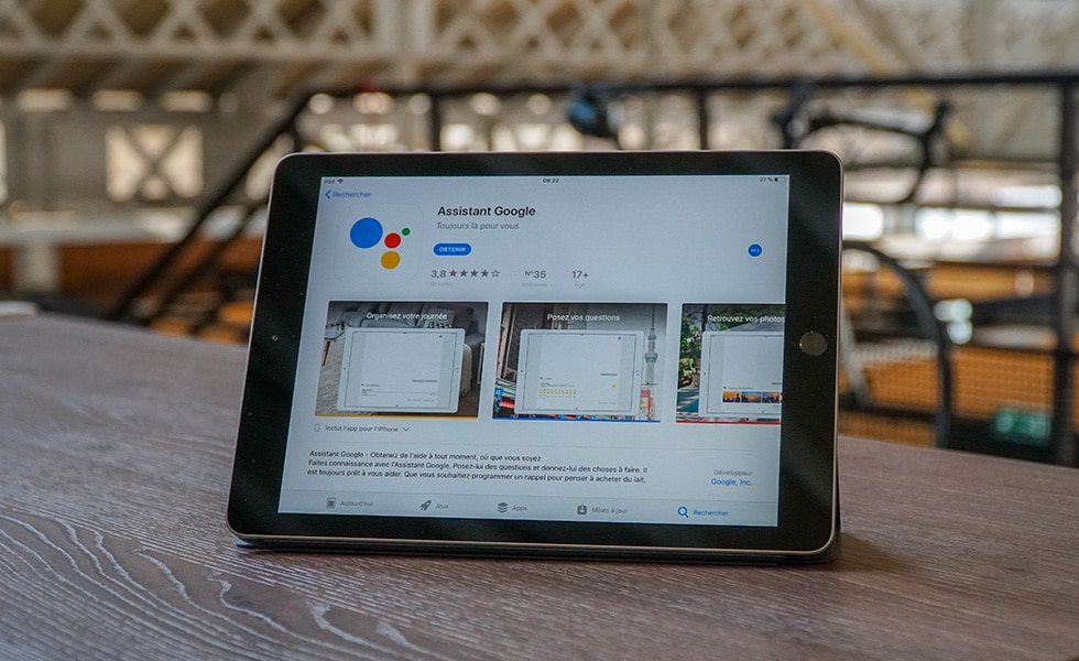Google Assistant iPad