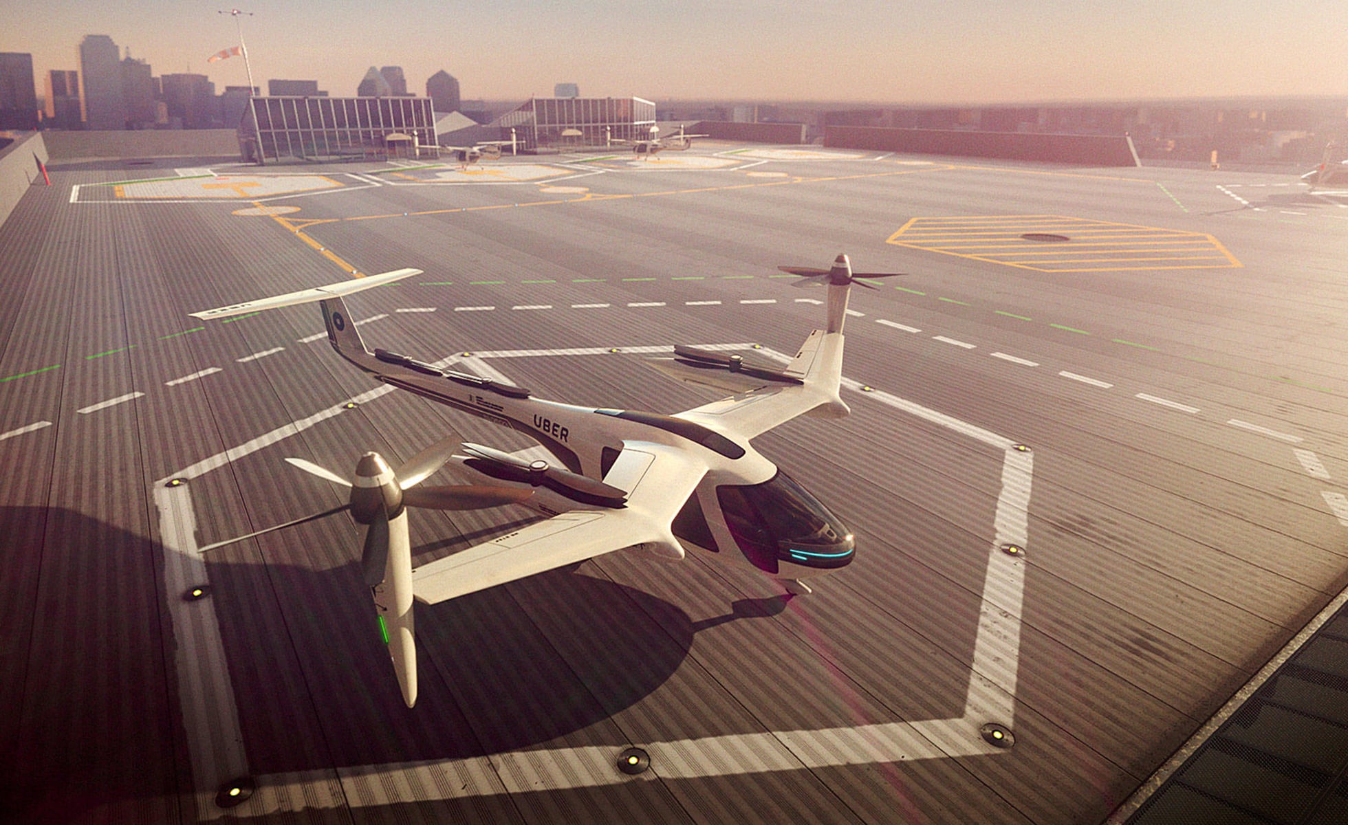 Uber Elevate bientôt un centre des technologies de taxis volants à Paris
