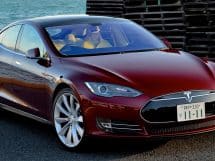 Tesla voiture burn-out