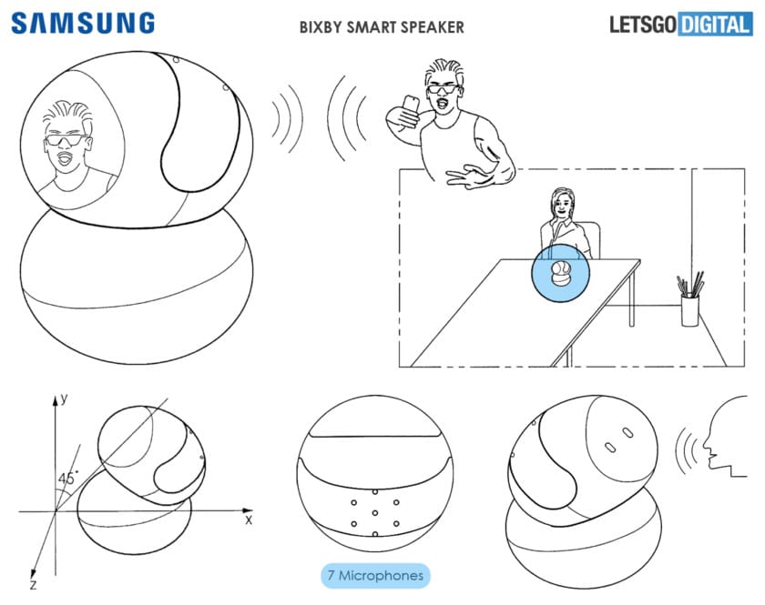 brevet enceinte Bixby samsung