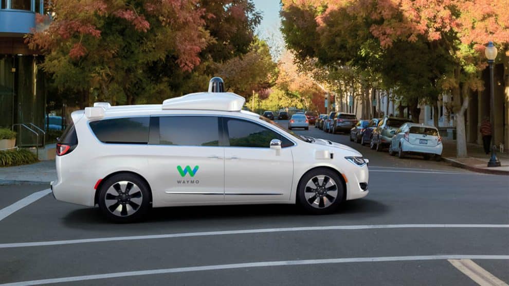 Waymo Fiat voitures