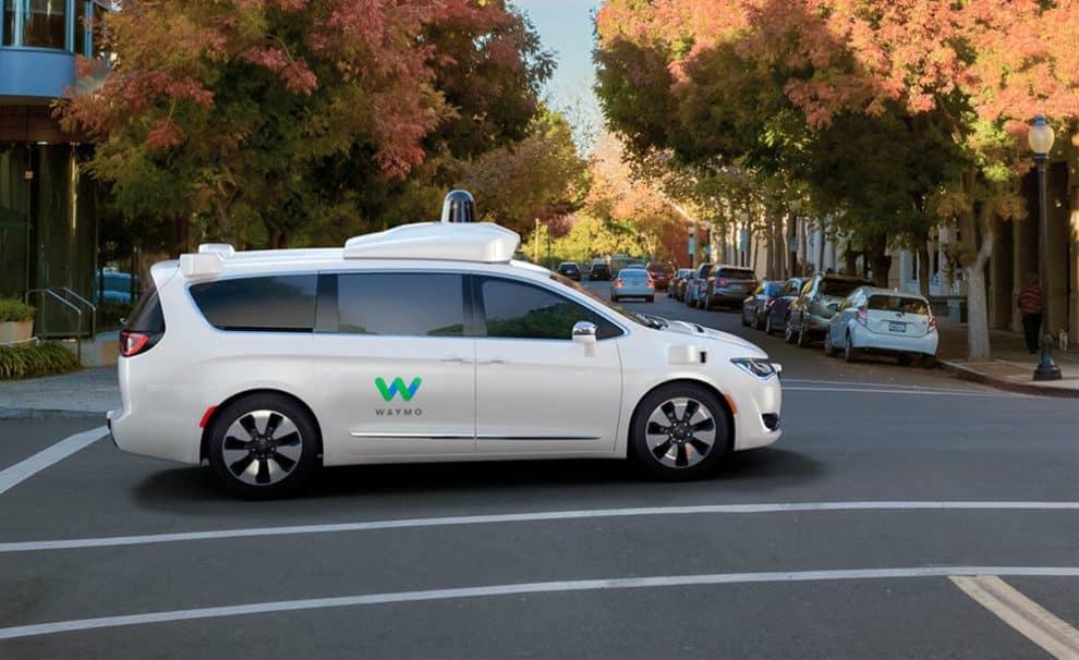 Waymo Fiat voitures