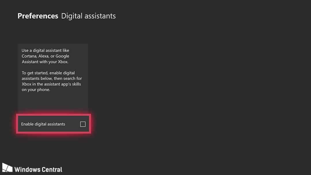 Xbox One assistants intelligents