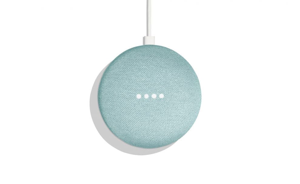 Google Home Mini Aqua