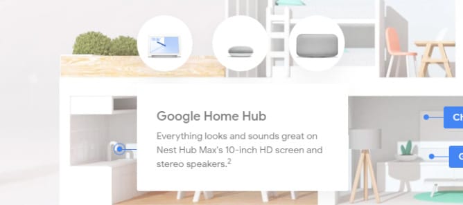 Google Nest Hub Max écran