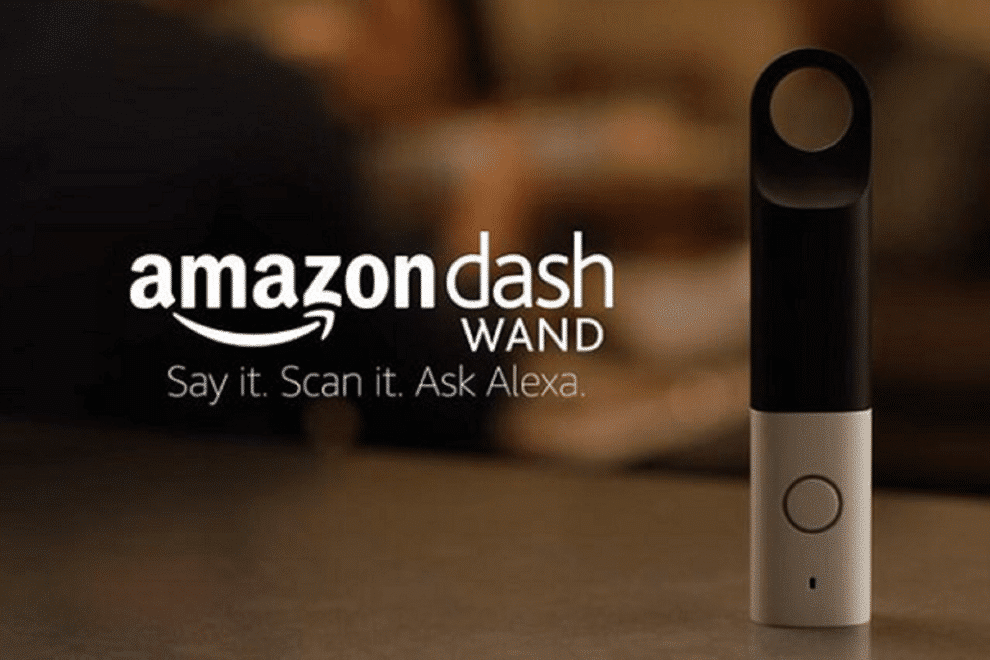 baguette connectée amazon dash wand